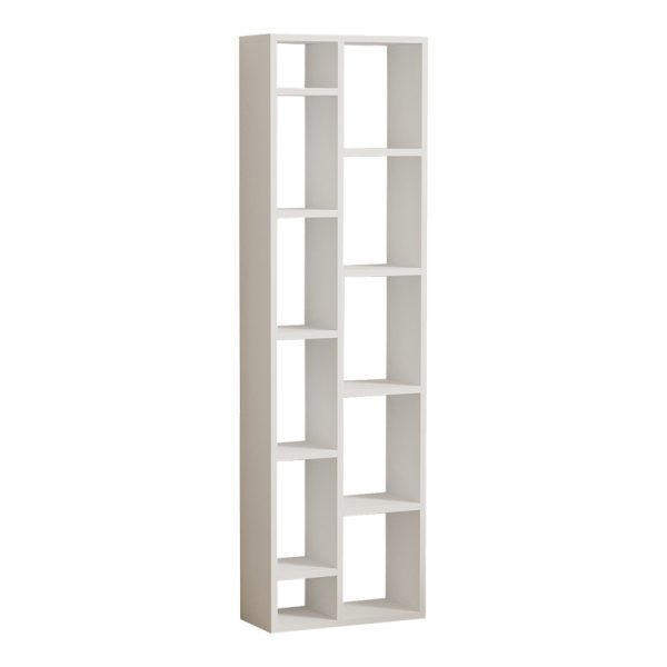 120 000525 Minicu pakoworld bookcase in white shade 44.4x19.6x150cmIndoor furniture > Bookshelves