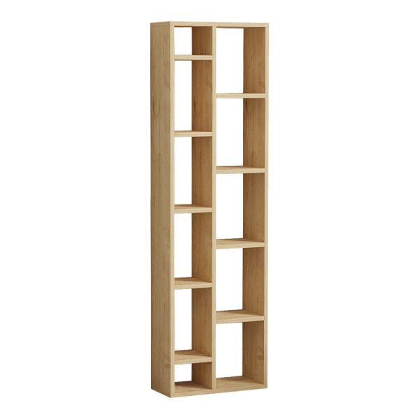 120 000527 Minicu pakoworld bookcase in oak shade 44.4x19.6x150cmIndoor furniture > Bookshelves