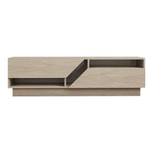 120 000543 3 Cogo pakoworld TV cabinet in travertine look 160x40x45cmIndoor furniture > TV stands
