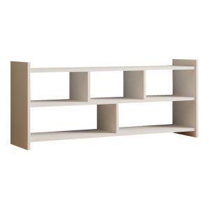 120 000550 Kapri pakoworld TV cabinet in white 120x28x55cmIndoor furniture > TV stands