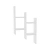 120 000553 Wall shelf Derva pakoworld in white color 60x15x10cmIndoor furniture > Wall shelves