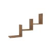 120 000559 Wall shelf Tabal pakoworld in white shade 49.4x14.5x85cmIndoor furniture > Wall shelves