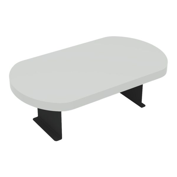 120 000576 Linea pakoworld side table in white with black metal legs 20x35x10cmIndoor furniture > Tables auxiliary