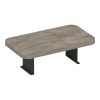 120 000585 Lamesa pakoworld mdf bedside table in anthracite color 50x40x48cmIndoor furniture > Bedside tables