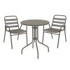 130 000072 Deckchair Specta pakoworld solid beech wood in walnut color 60x190x50cmOutdoor furniture > Sunbeds