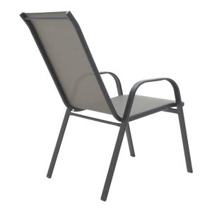 130 000186 2 Albero-Calan pakoworld folding metal dining table in anthracite shade D60x70cmOutdoor furniture > Garden food table