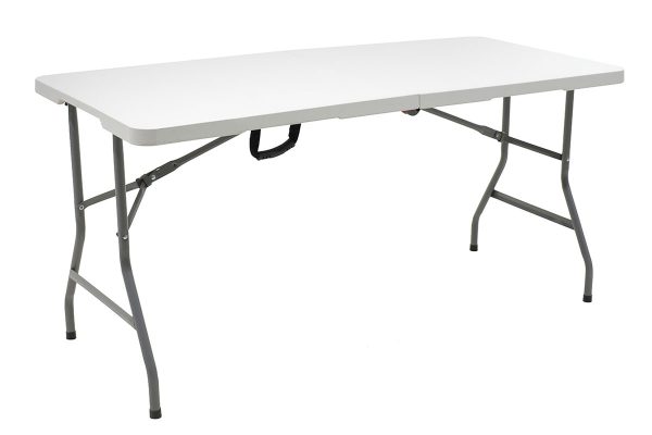 142 000007 Professional catering table Rodeo pakoworld folding white granite 183x76x74Outdoor furniture > Catering furniture