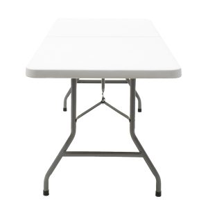 142 000015 4 Rodeo pakoworld catering table folding-suitcase white 240x76x74cmOutdoor furniture > Catering furniture