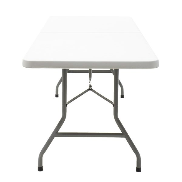 142 000015 4 Rodeo pakoworld catering table folding-suitcase white 240x76x74cmOutdoor furniture > Catering furniture