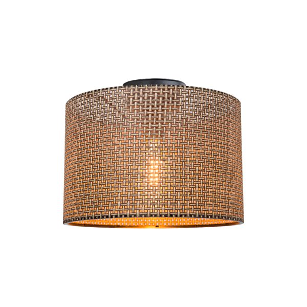 147 000163 2 Single light Plega pakoworld ceiling light brown pp D30x21cmLighting > Ceiling