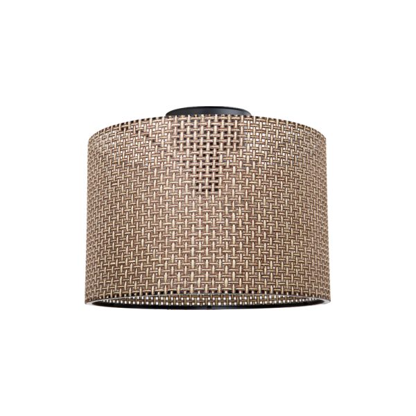 147 000163 Single light Plega pakoworld ceiling light brown pp D30x21cmLighting > Ceiling