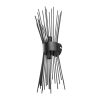 147 000187 Sonata pakoworld E27 single-light ceiling lamp in black shade Φ25.5x23cmLighting > Ceiling