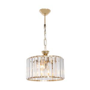 147 000208 2 Lavina I pakoworld E27 single-light ceiling lamp in gold shade Φ27x21cmLighting > Ceiling