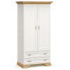 173 000030 Chest of 4 drawers Verena pakoworld white-walnut 80x47x92cmIndoor furniture > Drawers-consoles
