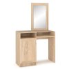 173 000036 Chest of 4 drawers Verena pakoworld white-walnut 80x47x92cmIndoor furniture > Drawers-consoles