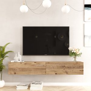 176 000060 3 Dello pakoworld wall TV unit sonoma color 180x31.6x29.6cmIndoor furniture > TV stands