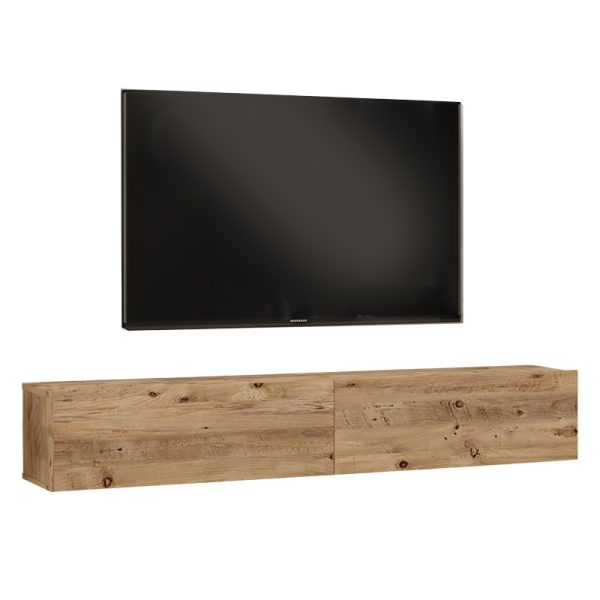 176 000060 Dello pakoworld wall TV unit sonoma color 180x31.6x29.6cmIndoor furniture > TV stands