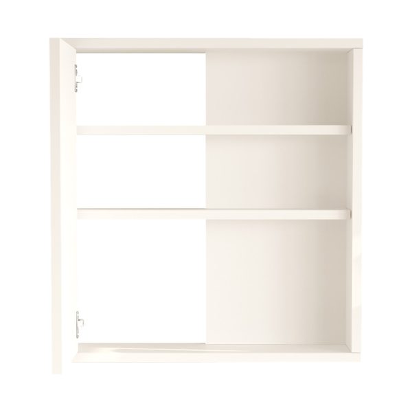 176 000197 3 Bagno bathroom cabinet with mirror pakoworld in white shade 60x14.5x63.6cmIndoor furniture > Home organization > Bathroom