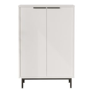 176 000208 2 Shoe rack Kinga 5 shelves pakoworld in white 72x35.5x105.6cmIndoor furniture > Shoe storage cabinet & cupboards