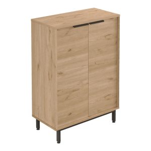 176 000209 Shoe rack Kinga 5 shelves pakoworld in natural 72x35.5x105.6cmIndoor furniture > Shoe storage cabinet & cupboards