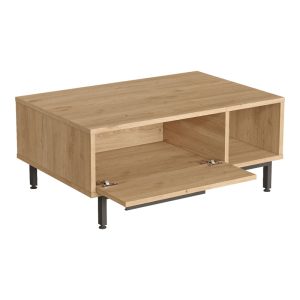 176 000216 3 Baron coffee table with storage space pakoworld in natural shade 90x60x37.6cmIndoor furniture > Coffee tables
