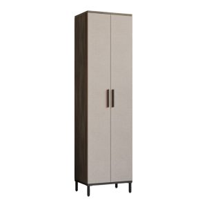 176 000218 Cambi pakoworld column cabinet in brown-anthracite shade 50x35.5x183.6cmIndoor furniture > Home organization > Kitchen