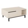 176 000234 Kakomo pakoworld living room set in white shade 170x29.5x43cmIndoor furniture > Living room sets