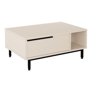 176 000234 Coffee table Frixton pakoworld in cappuccino color 90x60x37.5cmIndoor furniture > Coffee tables