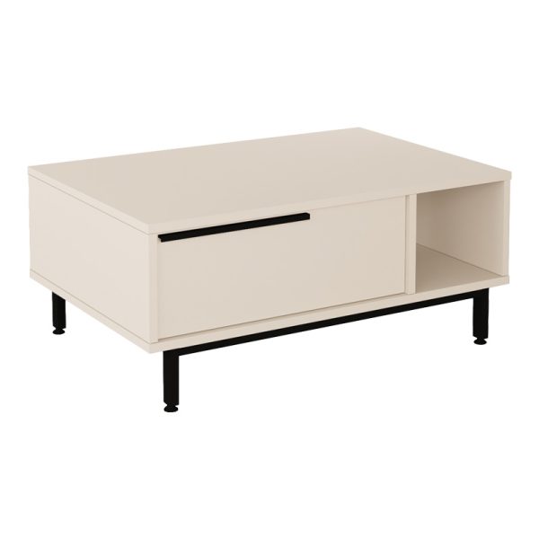 176 000234 Coffee table Frixton pakoworld in cappuccino color 90x60x37.5cmIndoor furniture > Coffee tables