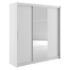 192 000026 TV unit Sandro pakoworld walnut-white 220x37x160cmIndoor furniture > Living room sets