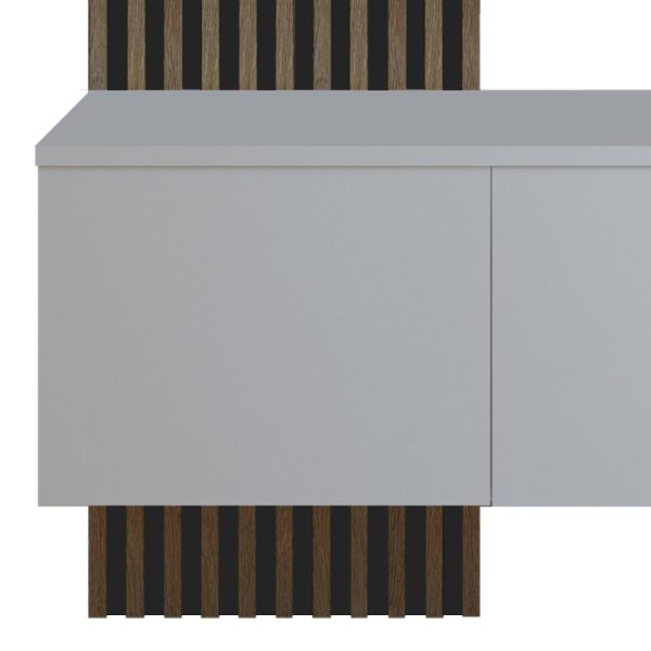 192 000034 3 Entrance furniture Arika pakoworld white-sonoma 100x37x199.5cmIndoor furniture > Entrance furniture