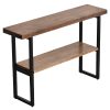 197 000055 Buffet Oslo pakoworld blacknatural 150x39x79cmSPRING OFFERS