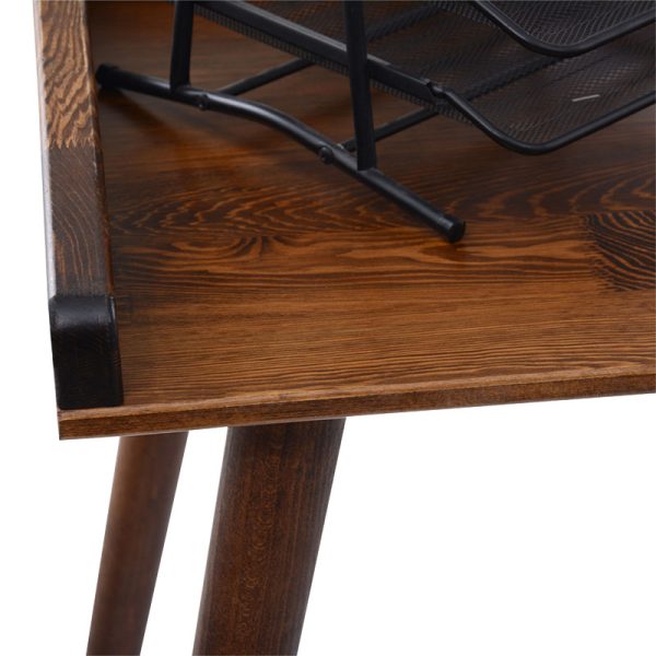 197 000068 2 Office desk Brady pakoworld natural pine wood walnut 119x59x75cmOffice furniture > Working desk