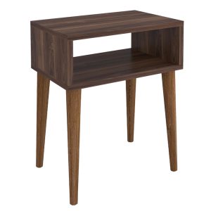 197 000126 Nightstand Hank pakoworld walnut 45x30x60cmIndoor furniture > Bedside tables