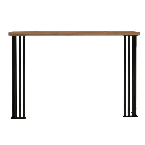 197 000148 Console Bruce pakoworld walnut 100x18x88cmIndoor furniture > Drawers-consoles