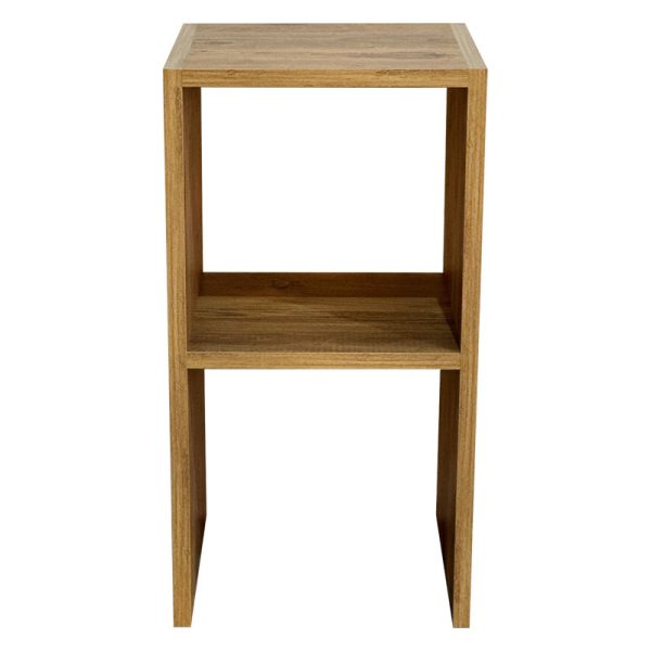 197 000158 2 Side table Leofric pakoworld oak melamine 30x30x60cmIndoor furniture > Tables auxiliary