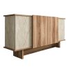 197 000270 Warat 3 shoe Cabinet pakoworld in walnut color 80x24x112cmIndoor furniture > Shoe storage cabinet & cupboards