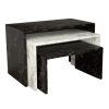 197 000284 Aramos pakoworld sideboard in walnut shade with marblew effect 180x45x80cmIndoor furniture > Buffets