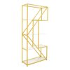 197 000306 Zaka pakoworld wall shelf in natural-white shade 98.7x14.5x78cmIndoor furniture > Wall shelves
