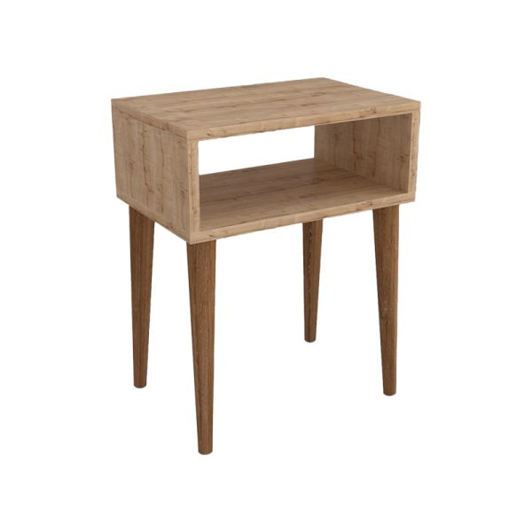 197 000307 Nightstand Hank pakoworld in natural sheade 45x30x60cmIndoor furniture > Bedside tables