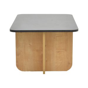 197 000311 2 Beca pakoworld table in oak-black shade 100x60x42cmIndoor furniture > Coffee tables