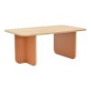 197 000312 Coffee table Tabletod pakoworld in black color 119x60x40cmIndoor furniture > Coffee tables