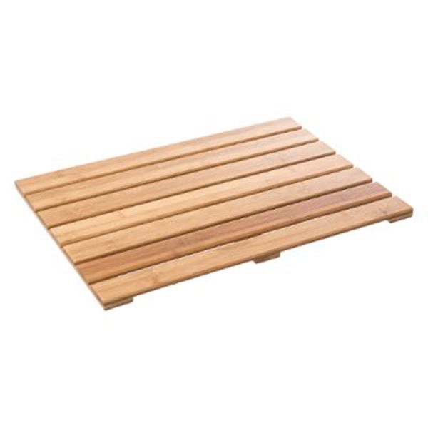 199 000052 Bath mat Bambou pakoworld bambou in natural color 53x36x2.2cmIndoor furniture > Home organization > Bathroom > Bathroom accessories