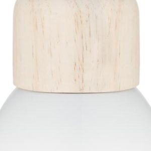 199 000073 3 Ceiling light Desy pakoworld Ε14 in white-natural color D15x99cmLighting > Ceiling