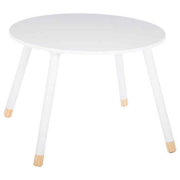 199 000260 Children's table Playful pakoworld white-natural D60x43,5cmIndoor furniture > Children's Room