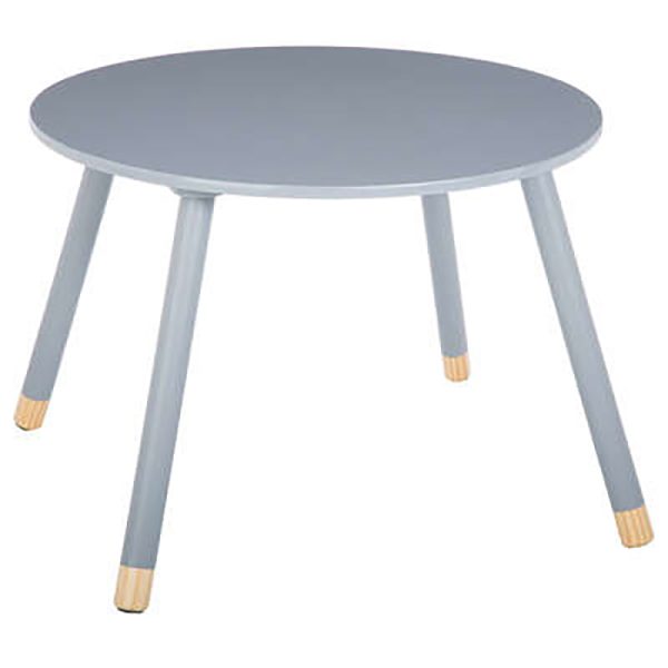 199 000324 Children's table Playful pakoworld grey-natural D60x43.5cmIndoor furniture > Children's Room