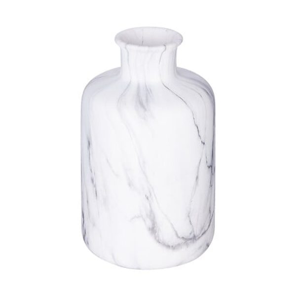 199 000349 Vase Desel pakoworld ceramic in marble look color D11x18cmDecoration > Decorations