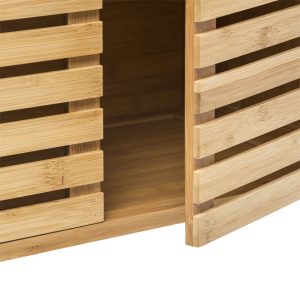 199 000509 4 Bathroom bench for sink Sicela pakoworld in natural color 60x28x80cmIndoor furniture > Home organization > Bathroom > Cabinets