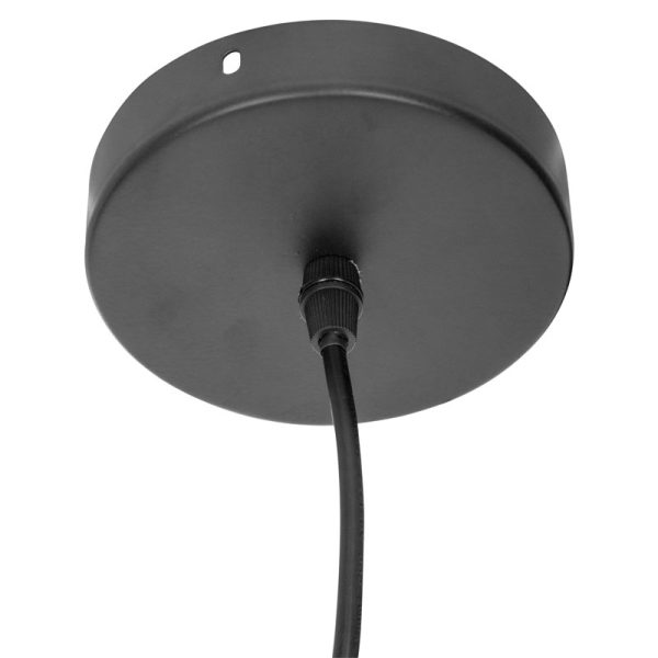 199 000516 3 Single light ceiling lamp PWL-1212 pakoworld E27 40W beige 45x40x17cmBOHO CHIC > Luminaries