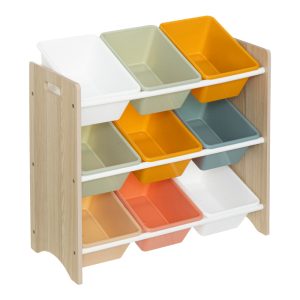 199 000639 Kids' storage set Storfie pakoworld mdf-pp 60x29.5x66cmIndoor furniture > Children's Room